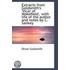 Extracts From Goldsmith's 'Vicar Of Wakefield', With Life Of The Author And Notes By C. Sankey