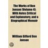 Works Of Ben Jonson (Volume 4); With Notes Critical And Explanatory, And A Biographical Memoir