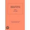 Beijing Lectures in Harmonic Analysis. (Am-112) Beijing Lectures in Harmonic Analysis. (Am-112) door Elias M. Stein