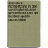 Exekutive Normsetzung in den Vereinigten Staaten von Amerika und der Bundesrepublik Deutschland