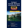 Adac Freizeitkarte Deutschland 23. Stuttgart, Hochalb, Neckartal, Schwäbischer Wald 1 : 100 000 door Adac Freizeitkarten