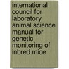 International Council For Laboratory Animal Science Manual For Genetic Monitoring Of Inbred Mice door Tatsuji Nomura