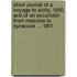 Short Journal Of A Voyage To Sicily, 1810, And Of An Excursion From Messina To Syracuse ... 1811