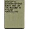 Analyse von Deliktsähnlichkeiten auf der Basis von Individualdaten der Freiburger Kohortenstudie by Carina Tetal