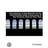 Proceedings Of The Reunion Of The Third Division Ninth Corps Army Of The Potomac Held At New York door E.W. Halford