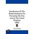 Recollections Of The British Institution For Promoting The Fine Arts In The United Kingdom (1860)