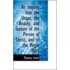 An Inquiry Into The Shape, The Beauty, And Stature Of The Person Of Christ, And Of The Virgin Mary