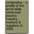Composites - A Profile of the World-Wide Reinforced Plastics Industry, Markets & Suppliers to 2005