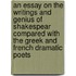 An Essay On The Writings And Genius Of Shakespear Compared With The Greek And French Dramatic Poets