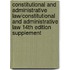 Constitutional And Administrative Law/Constitutional And Administrative Law 14th Edition Supplement