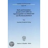 Haft Und Festnahme Gemäß § 127 B Stpo Im Spannungsfeld Von Effektivität Und Rechtsstaatlichkeit door Joachim Friedrich Giring