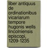 Liber Antiquus De Ordinationibus Vicariarum Tempore Hugonis Wells Lincolniensis Episcopi, 1209-1235 door Alfred William Gibbons