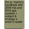 The St. Martin's Handbook With 2009 Mla And 2010 Apa Updates + Subject & Strategy A Writer's Reader door Paul Eschholz