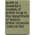 Guide To Sowerby's Models Of British Fungi In The Department Of Botany, British Museum (Natural Hist