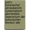 Just's Botanischer Jahresbericht. Systematisch Geordnetes Repertorium Der Botanischen Literatur Alle door E. Koehne