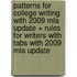 Patterns for College Writing With 2009 Mla Update + Rules for Writers With Tabs With 2009 Mla Update