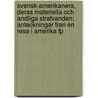 Svensk-Amerikanera, Deras Materiella Och Andliga Strafvanden; Anteckningar Fran En Resa I Amerika Fp door Sundbeck Carl Leopold