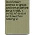 Testimonium Animae Or Greek And Roman Before Jesus Christ, A Series Of Essays And Sketches Dealing W
