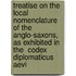 Treatise On The Local Nomenclature Of The Anglo-Saxons, As Exhibited In The  Codex Diplomaticus Aevi