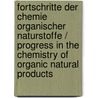 Fortschritte Der Chemie Organischer Naturstoffe / Progress In The Chemistry Of Organic Natural Products door N.P. Sahu