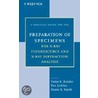 A Practical Guide for the Preparation of Specimens for X-Ray Fluorescence and X-Ray Diffraction Analysis by V.E. Buhrke