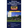 Adac Straßenkarte Deutschland 10. München, Bayerischer Wald, Berchtesgadener Land, Chiemgau 1 : 200 000 by Unknown