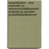 eClassification - Eine Methodik zur referenzmodellbasierten Entwicklung varinater Produktklassifikationen door Helmut Beckmann