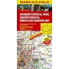 Marco Polo Karte Österreich 01. Niederösterreich, Wien, Oberösterreich, Nördliches Burgenland 1 : 200 000 door Marco Polo