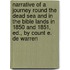 Narrative Of A Journey Round The Dead Sea And In The Bible Lands In 1850 And 1851, Ed., By Count E. De Warren