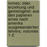 Romeo; Oder, Erziehung Und Gemeingeist: Aus Den Papieren Eines Nach Amerika Ausgewanderten Lehrers, Volumes 1-2 door Karl Hoffmeister