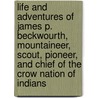 Life And Adventures Of James P. Beckwourth, Mountaineer, Scout, Pioneer, And Chief Of The Crow Nation Of Indians door James Pierson Beckwourth