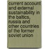 Current Account And External Sustainability In The Baltics, Russia And Other Countries Of The Former Soviet Union
