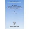 Die Haftung kommunaler Aufsichtsratsmitglieder in Aktiengesellschaften und Gesellschaften mit beschränkter Haftung by Oliver Schön