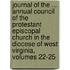 Journal Of The ... Annual Council Of The Protestant Episcopal Church In The Diocese Of West Virginia, Volumes 22-25
