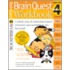 Brain Quest Grade 4 Workbook [With Over 150 Stickers and Mini-Card Deck and Fold-Out "7 Continents, 1 World" Poster]