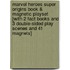 Marvel Heroes Super Origins Book & Magnetic Playset [With 2 Fact Books and 3 Double-Sided Play Scenes and 41 Magnets]
