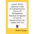 Annals of the American Pulpit or Commemorative Notices of Distinguished American Clergymen of Various Denominations V6