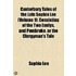 Canterbury Tales Of The Late Sophia Lee (Volume 1); Consisting Of The Two Emilys, And Pembroke, Or The Clergyman's Tale