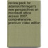 Review Pack For Adamski/Finnegan's New Perspectives On Microsoft Office Access 2007, Comprehensive, Premium Video Edition
