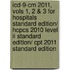 Icd-9-cm 2011, Vols 1, 2 & 3 For Hospitals Standard Edition/ Hcpcs 2010 Level Ii Standard Edition/ Cpt 2011 Standard Edition