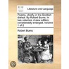 Poems, Chiefly In The Scottish Dialect. By Robert Burns. In Two Volumes. A New Edition, Considerably Enlarged. Volume 1 Of 2 door Robert Burns