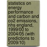Statistics On Energy Performance And Carbon And Co2 Emissions, Nhs England, 1999/00 To 2004/05 (With Predictions To 2009/10) by Unknown