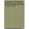 Sept Gã¯Â¿Â½Nã¯Â¿Â½Rations D'Exã¯Â¿Â½Cuteurs 1688-1847: Mã¯Â¿Â½Moires Des Sanson Mis En Ordre, Volume 6 door Onbekend