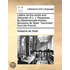 Letters On The Works And Character Of J. J. Rousseau. ... By Mademoiselle Necker, Baroness De Stael. Translated From The French.