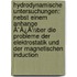Hydrodynamische Untersuchungen: Nebst Einem Anhange Ã¯Â¿Â½Ber Die Probleme Der Elektrostatik Und Der Magnetischen Induction