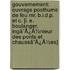 Gouvernement: Ouvrage Posthume De Feu Mr. B.I.D.P. Et C. [I. E. Boulanger, Ingã¯Â¿Â½Nieur Des Ponts Et Chaussã¯Â¿Â½Es]