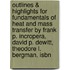 Outlines & Highlights For Fundamentals Of Heat And Mass Transfer By Frank P. Incropera, David P. Dewitt, Theodore L. Bergman, Isbn