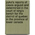 Pyke's Reports Of Cases Argued And Determined In The Court Of King's Bench For The District Of Quebec In The Province Of Lower Canada
