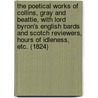 The Poetical Works Of Collins, Gray And Beattie, With Lord Byron's English Bards And Scotch Reviewers, Hours Of Idleness, Etc. (1824) by William Collins