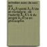 Entretien Avec De Saci Sur Ã¯Â¿Â½Pictã¯Â¿Â½Te Et Montaigne ; De L'Autoritã¯Â¿Â½ & Du Progrã¯Â¿Â½S En Philosophie